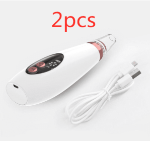 The pores clean artifact household cosmetic instrument suck black new instrument (option: USB 2pcs)