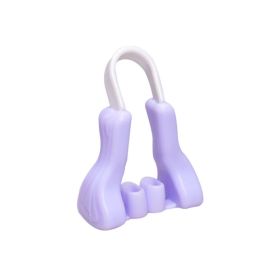 Magic Nose Shaper Clip Nose Lifting Shaper Shaping Bridge Nose Straightener Silicone Nose Slimmer No Painful Hurt Beauty Tools (option: Purple-1pcs)